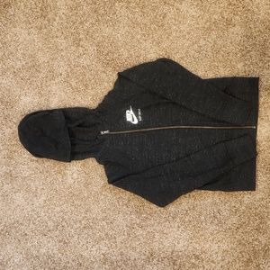 Nike girls hooded sweatshirt size medium